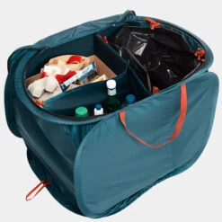 Quechua Camping Recycling Bin - 3 Compartments - 80 Litres -Outdoor Camping Shop k0e6c508b10b1d9a6858644307bd9daf6