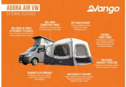 Vango Agora Air VW Drive Away Awning - Sentinel Sport -Outdoor Camping Shop k112a3cee49e6e99d8677876044045f3a
