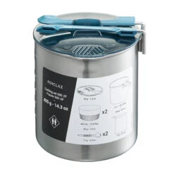 Stainless Steel 2 Person Cooking Set 1.6L -Outdoor Camping Shop k1e4b7576c5d355d320828b3827621564