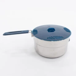 Quechua Hiker's Camping Stainless Steel Cooking Set MH100 4 Person (2.6 L) -Outdoor Camping Shop k3a39dcd761542c4223e7883fd34a5b32