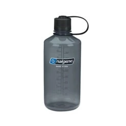 Nalgene 1L Narrow Mouth Sustain Water Bottle - Made From 50% Plastic Waste -Outdoor Camping Shop k427355cd646c520f5d114fecaeb3b251