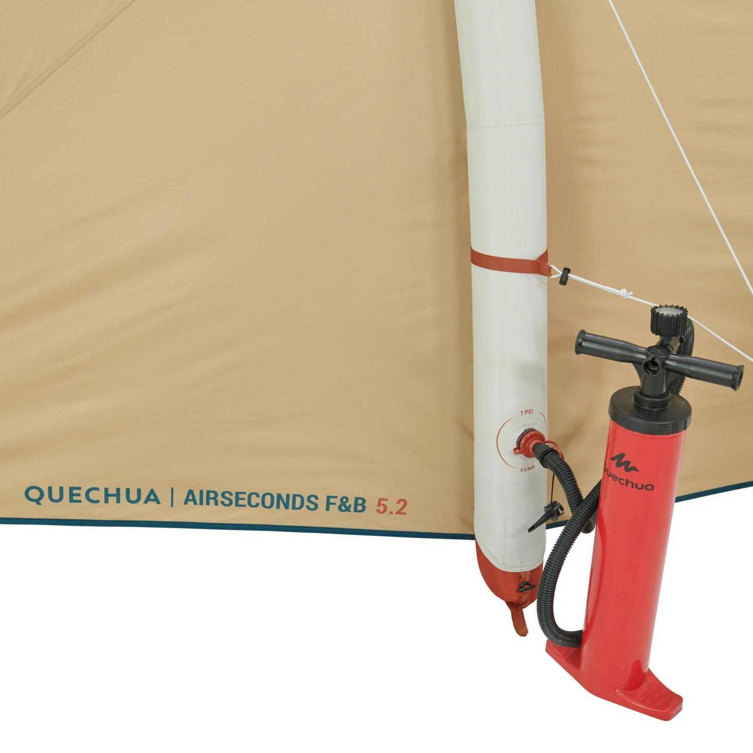 Quechua 5 Man Inflatable Blackout Tent - Air Seconds 5.2 F&B 16 Quechua 5 Man Inflatable Blackout Tent - Air Seconds 5.2 F&B - Image 15