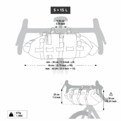 Bikepacking Handlebar Bag Harness Riverside 14 Bikepacking Handlebar Bag Harness Riverside -Outdoor Camping Shop k5aee6f9ae555537817cbafc472659475