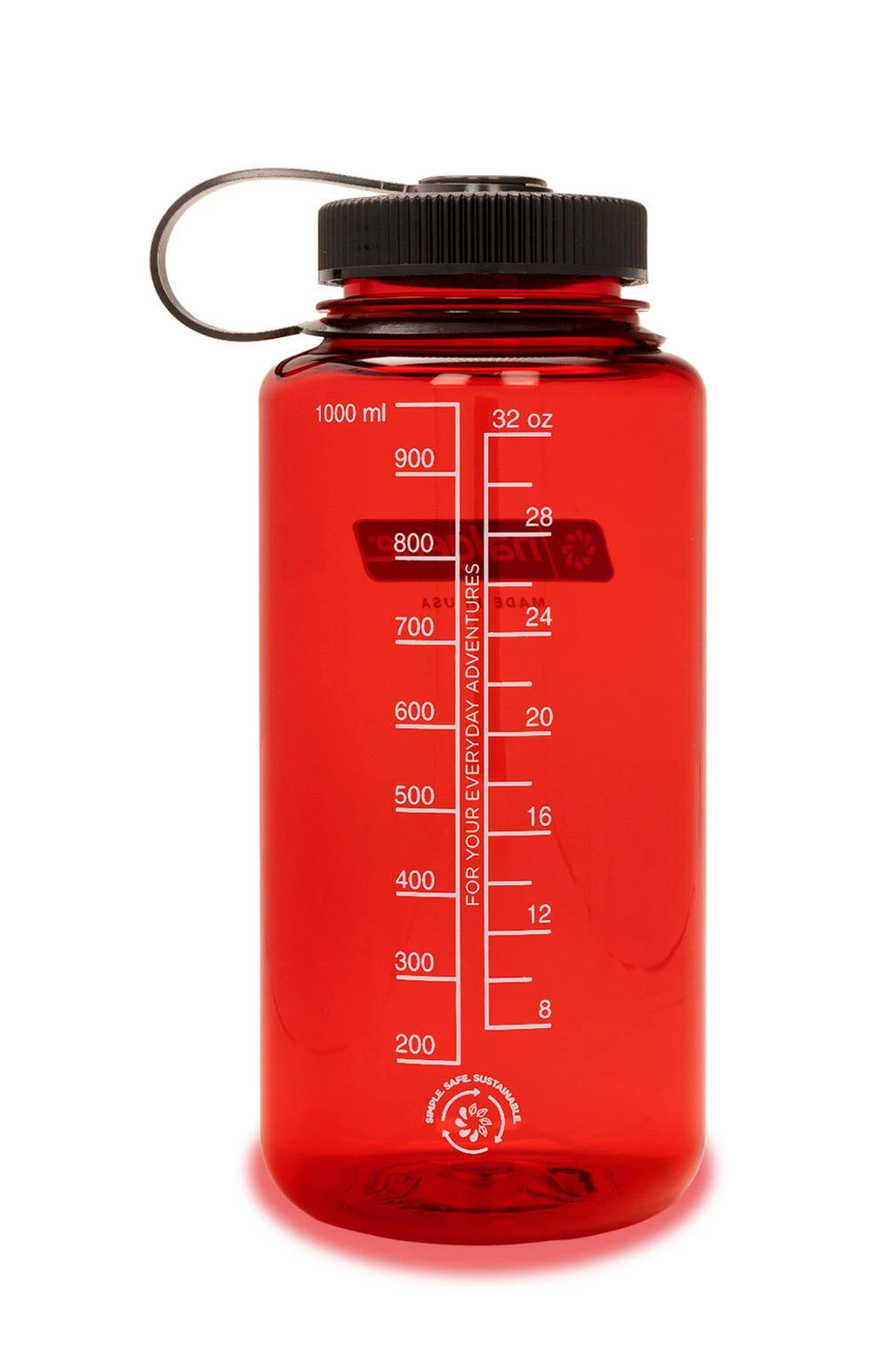 Nalgene 1L Wide Mouth Sustain Water Bottle - Made From 50% Plastic Waste 19 Nalgene 1L Wide Mouth Sustain Water Bottle - Made From 50% Plastic Waste - Image 17