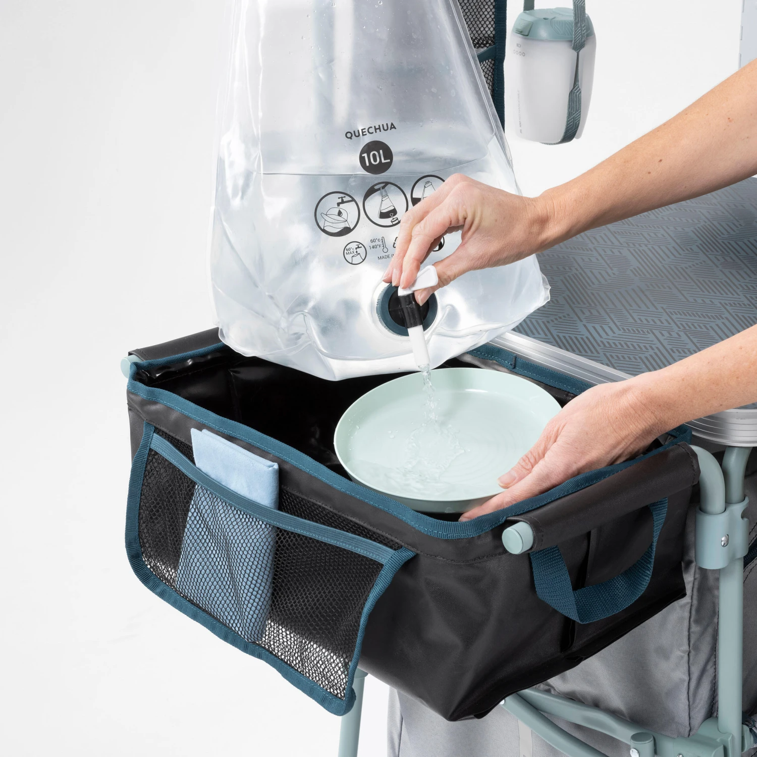 Quechua Camping Large Folding Kitchen Cabinet 8 Quechua Camping Large Folding Kitchen Cabinet - Image 6