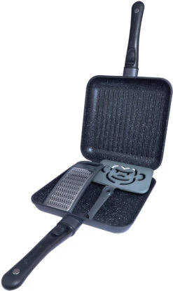 RidgeMonkey Connect Pan & Griddle XXL Granite Edition (RM781) -Outdoor Camping Shop k8ab763671cb8738260db4e14bea35588