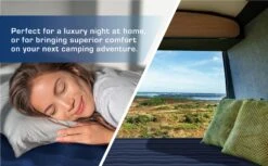 Single Comfort Plus Air Bed – Navy/White -Outdoor Camping Shop k8cc5021531f70013326385ea51de4e2f