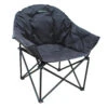Tubbi XL Chair Grey And Black -Outdoor Camping Shop k91c299ae84c9f988419a2ba546d8ada5