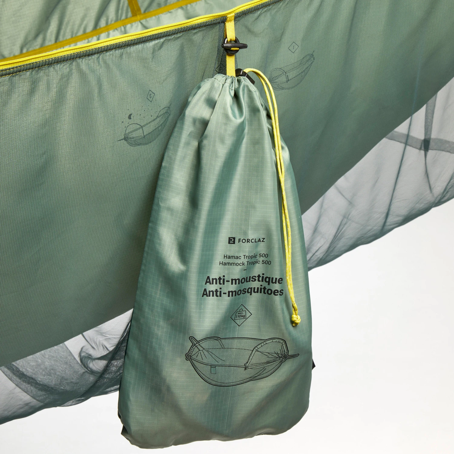 1-person Anti-mosquito Travel Hammock - Tropic 900 9 1-person Anti-mosquito Travel Hammock - Tropic 900 - Image 7