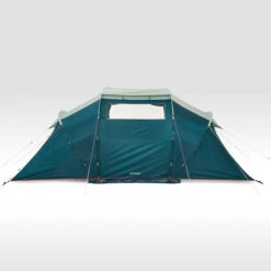 Quechua 4 Man Tent With Poles - Arpenaz 4.2 -Outdoor Camping Shop kad372d01654f860c722a42d309f131ac