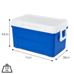 IGLOO Laguna 48QT Cool Box Blue -Outdoor Camping Shop kcfe3a856924525d9b1fa12bb5cbff220