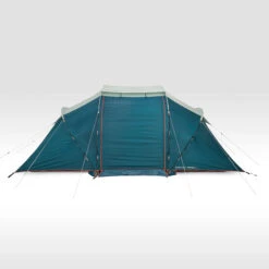 Quechua 4 Man Tent With Poles - Arpenaz 4.2 -Outdoor Camping Shop kdbde076573a0905c3a1c8d72955b75ab