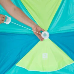 3-person Sun Shelter Beach Parasol UPF50+ Iwiko 180 - Blue Yellow -Outdoor Camping Shop kf3b46ae99fd9026b2ba7d07ec8af48c5